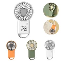 2 In 1 Portable Handheld Mini Fan With Carabiner