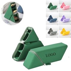 2-In-1 Silicone Portable Pencil Pouch and Standing Case