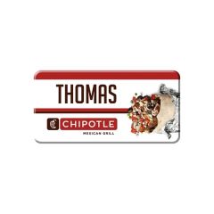 2 Inch X 1 Inch Rectangle Name Badge