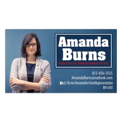 Rectangle Business Card Magnet / Full Color 2 Inch X 3 1/2 Inch