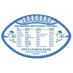 Football Magnet 3 1/2 Inch X 5 1/2 Inch - 20 MIL