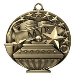 2 Inch Academic Performance Medal Mvp In Gold