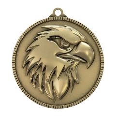 2 Inch Antique Gold Eagle Classic Legacy Medallion