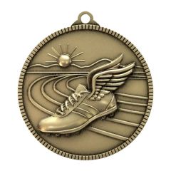 2 Inch Antique Track & Field Classic Legacy Medallion