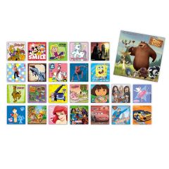2 Inch Licensed Stickers Assortment