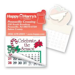 2 Inch X3 Inch  Mortar & Pestle Stick'em Calendar Pad