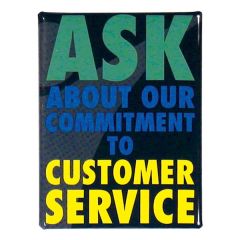 2 Inch X 1 1/2 Inch  Rectangle Button W/Safety Pin