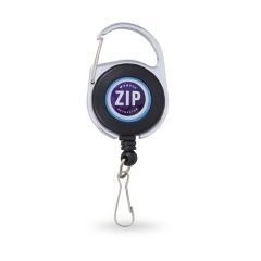 2 Inch X 1 3/8 Inch Round Shape Badge Retriever