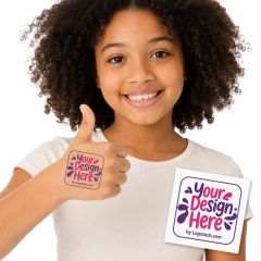 2 Inch X 2 Inch Custom Classic Temporary Tattoos