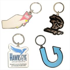 2 Inch  X 2 Inch  Diestruck Soft Enamel Keychain