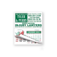 2 Inch  X 3 1/2 Inch  Calendar Pad Magnet