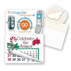 2 Inch  X 3 Inch  Cell Phone Shape Stick'em Calendar Pad
