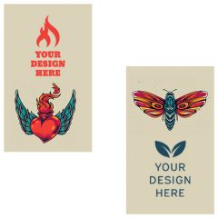 2 Inch  X 3 Inch  Custom Temporary Tattoos- 48 Hour Rush Delivery!