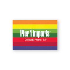 2 Inch  X 3 Inch  Rectangle Button Full Color W/Safety Pin