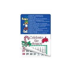 2 Inch  X 3 Inch  Rectangle Calendar Pad Magnets W/Tear Away Calendar