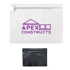 2 Oz Child Resistant Pouch / Exit Bag 12 Inch X 4 Inch X 9 Inch