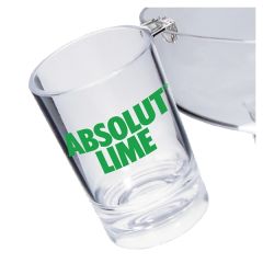 2 Oz Clear Plastic Hook Shooter Shot Glass