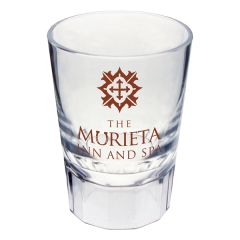 2 Oz Colored Plastic Fluted Shot Glass