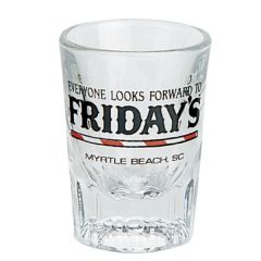 2 Oz Fluted Shot Glass