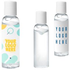 2 Oz. Handy Sanitizer With Decal Imprint