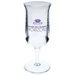 2 Oz Plastic Hurricane Sampler Glass