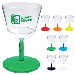 2 Oz Plastic Stemmed Wine Sampler