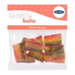 2 Oz Summer Header Bags - Rainbow Sour Bites