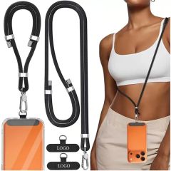 2-Pack Adjustable Anti-Theft Phone Lanyard Wrist Strap