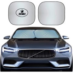 2-Piece Car Windshield Sun Shade