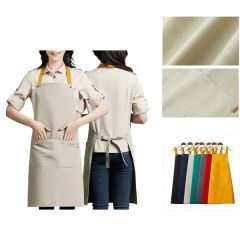 2 Pockets Hang Neck Cooking Kitchen Aprons