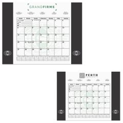 2 Side Panels 22 Inch X 17 Inch Calendar