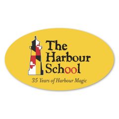 2 X 3.5 In Oval Repositionable Label