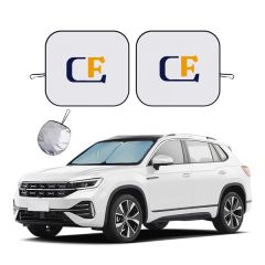 2PC Auto Windshield Sun Shade