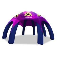 30 Ft Custom Inflatable Spider Tent With 8 Legs With Canopy