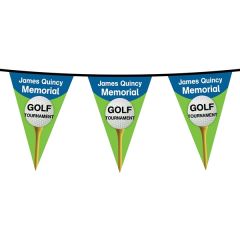 30 Ft PVC Triangular Pennant String