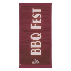 30 Inch X 60 Inch Nylon Boulevard Banner Single-Sided
