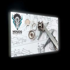 30 Inch X 60 Inch Standard SEG Glo Wall Mount Kit