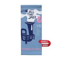 30 Inch X 72 Inch Vinyl Boulevard Banner Double-Sided
