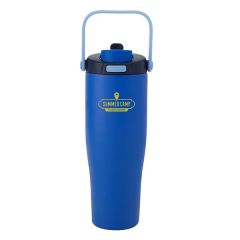 30 Oz Lily Recycled Stainless Steel Vacuum Tumbler Wit