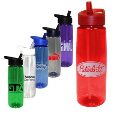 30 Oz Poly-Saver Pet Bottle With Straw Cap
