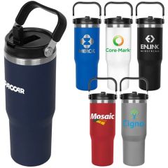 30 Oz Stainless Steel Insulated Mug With Handle and Built-In