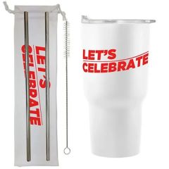 30 Oz Stainless Steel Tumbler Set