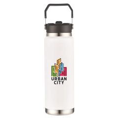 30 Oz Vacuum Water Bottle With Stainless Steel Handle