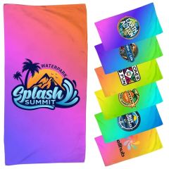 30 X 60 Full Color Gradient Towel