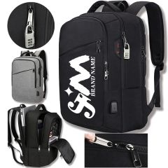 31L Anti Theft Business Travel Backpacks With Charging Port