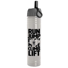 32 Oz Adventure Water Bottle With Ring Straw Lid