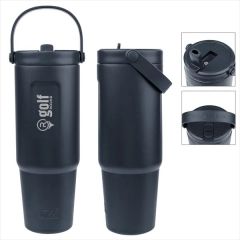 32 Oz Cutter & Buck Recycled Stainless Steel Tumbler