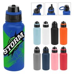 32 Oz Full Color Pop Sip & Chug Recycled Stainless Steel