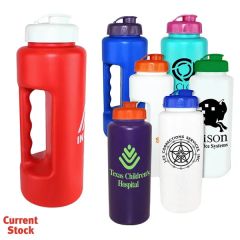 32 Oz Grip Bottle With Flip Top Cap