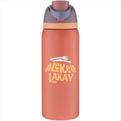 32 Oz Owala Freesip Stainless Insulated Bottle With Handle